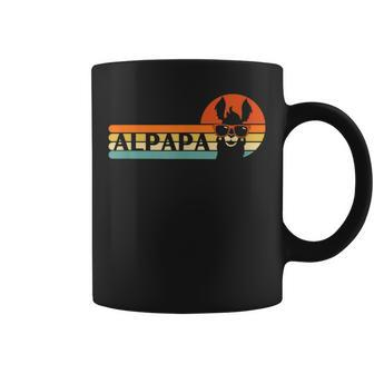 Father's Day Papa Birthday Retro Alpapa Pun Merch Coffee Mug - Thegiftio UK