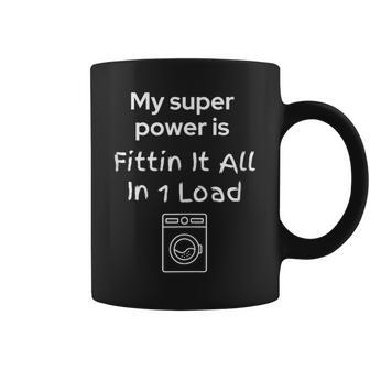 Father's Day My Super Power Home Laundry Dad Coffee Mug - Thegiftio UK