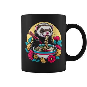 Ferret Lover Weasel Mammal Wildlife Animal Coffee Mug - Monsterry