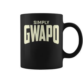 Filipino Simply Gwapo Filipino Since Birth Coffee Mug - Monsterry