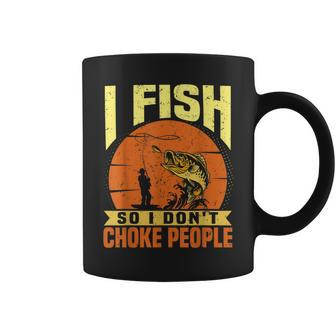 Fishing Quotes Joke Sarcasm Coffee Mug - Monsterry