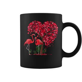Flamingo Bird Lover Flamingo Valentine's Day Coffee Mug - Monsterry