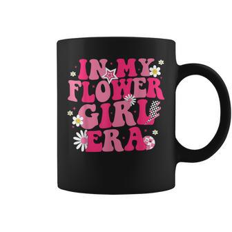In My Flower Girl Era Retro Groovy Flower Girl Coffee Mug - Seseable