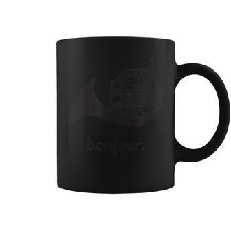 French Horn Bonjour Band Sayings Coffee Mug - Monsterry AU