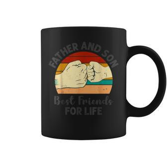 Friends For Life Father & Son Fist Bump Fathers' Day Coffee Mug - Thegiftio UK