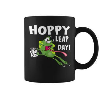 Frog Hoppy Leap Day February 29 Leap Year Birthday Coffee Mug - Seseable