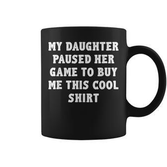 Gamer Dad Father's Day From Daughter Coffee Mug - Monsterry DE
