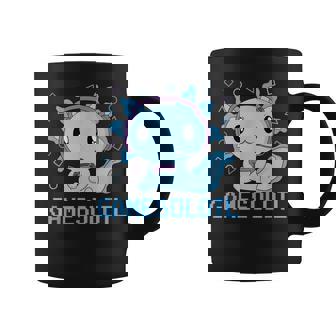 Gamesolotl Anime Kawaii Gaming Axolotl Video Gamer Coffee Mug - Thegiftio
