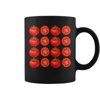Garden Tomato Foodie Botanical Vegan Vegetable Coffee Mug - Monsterry AU