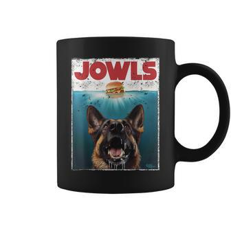 German Shepherd Jowls Hamburger Gsg Dog Mom Dog Dad Coffee Mug - Seseable