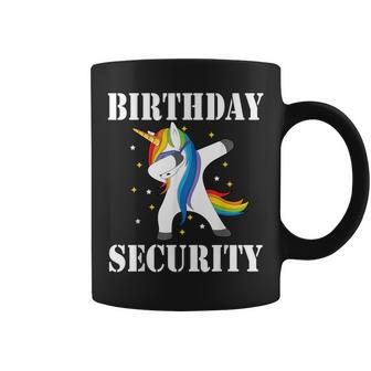 Dabbing Unicorn Security Coffee Mug | Crazezy