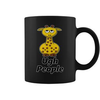 Giraffe Ugh People Cute Animal Lover Coffee Mug - Monsterry DE