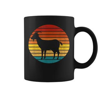 Goat Lover Retro Vintage Animal Goats Lovers Coffee Mug - Monsterry