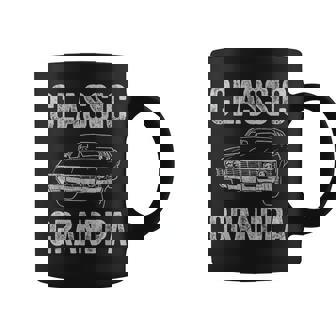Grandpa Classic Car Graphic Grandpas With Classic Cars Coffee Mug | Mazezy