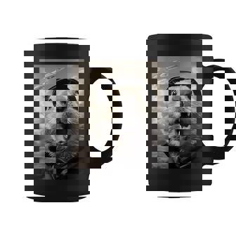 Groundhog Selfie With Ufos Weird Coffee Mug - Thegiftio