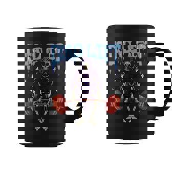 Gym Grim Reaper Deadlift Workout Occult Coffee Mug - Thegiftio UK