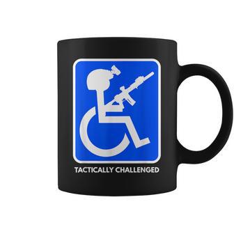 Handicap Military Tactically Challenged Officer Coffee Mug - Monsterry DE