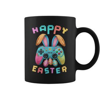 Happy Easter Bunny Gaming Controller Gamer Boys Coffee Mug - Monsterry CA