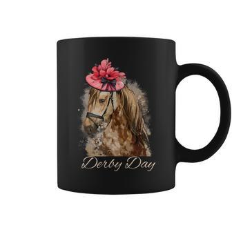 Hat Horse Racing Derby Party On Derby Day 2024 Coffee Mug - Seseable