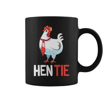 Hen Tie For Men Women Chicken Japanese Anime Coffee Mug | Mazezy