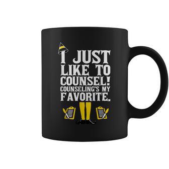 Holiday School Counselor Elf Christmas Coffee Mug - Monsterry