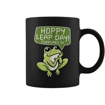 Hoppy Leap Day February 29 For Frog Lover Coffee Mug - Seseable