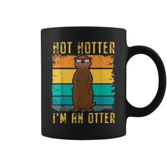 Hot Hotter Otter Vintage Coffee Mug - Monsterry