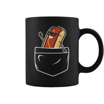 Hotdog In A Pocket Meme Grill Cookout Joke Barbecue Coffee Mug - Monsterry DE