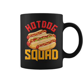Hotdog Squad Hot Dog Joke Sausage Frankfurt Coffee Mug - Monsterry