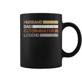 Husband Dad Exterminator Accessories Joke Coffee Mug - Monsterry