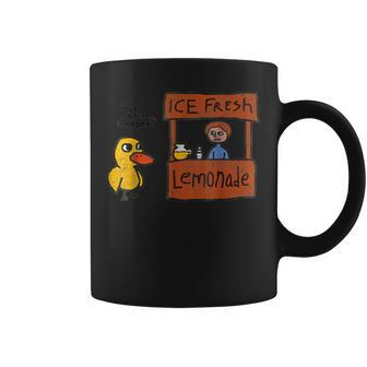 Ice Fresh Lemonade Got Any Grapes Duck Coffee Mug - Thegiftio UK