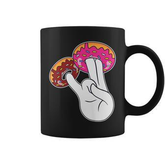 Inappropriate And Embarrassing Dirty Adult Humor Donut Coffee Mug - Monsterry