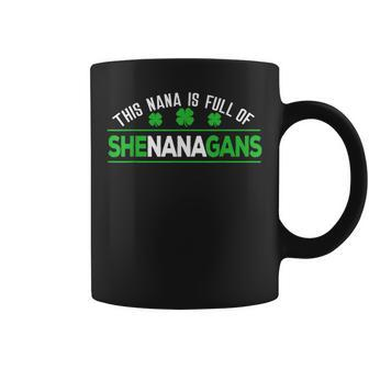 Irish Nana Shenanigans Grandmother Fun Idea Coffee Mug - Monsterry AU