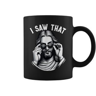 Jesus Meme Quote I Saw That Christian & Jesus Coffee Mug - Thegiftio UK