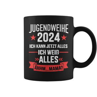 Jugendweihe 2024 Saying Kann Alles Weiß Alles Mama Tassen - Geschenkecke