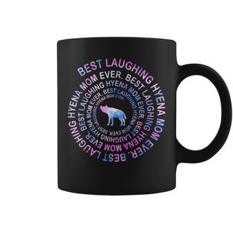 Laughing Hyena Mom Spiral Tie Dye Mother's Day Coffee Mug - Monsterry AU