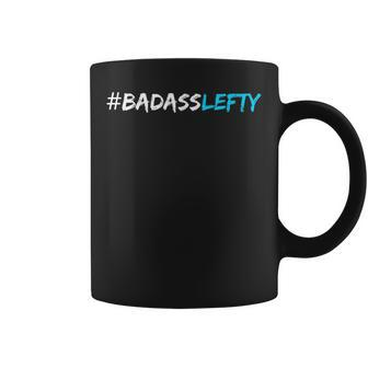 Left-Handed Pride Badass Lefty Coffee Mug - Monsterry UK