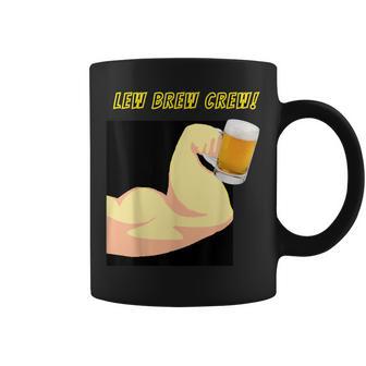 Lew Brew Crew Coffee Mug - Monsterry