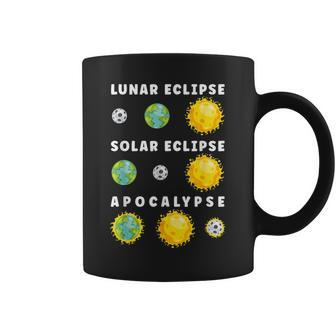 Lunar Solar Eclipse Apocalypse Astronomy Nerd Science Coffee Mug - Seseable