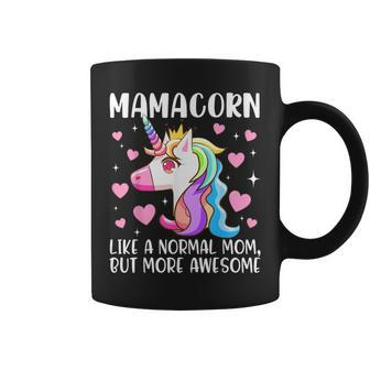 Mamacorn Unicorn Costume Mom Mother's Day Family Coffee Mug | Mazezy AU