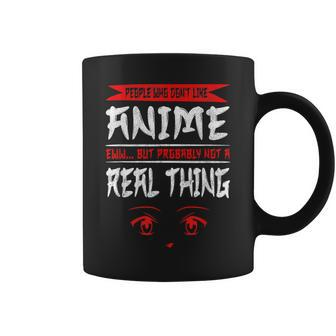 Manga People Who Don't Like Anime Coffee Mug - Thegiftio UK