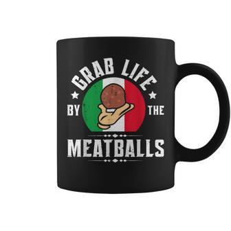 Meatball Italian Food Italy Flag Coffee Mug - Seseable