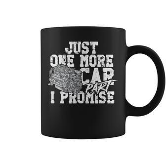 Mechanic Just One More Car Part I Promise Vintage Coffee Mug - Monsterry CA