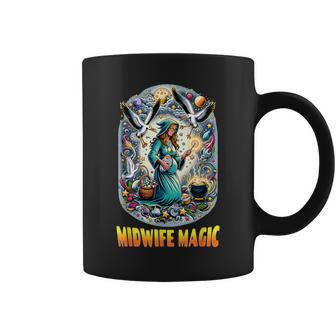 Midwife Magic Fantasy For Both And Vintage Coffee Mug - Monsterry