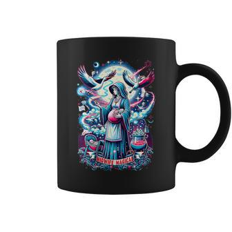 Midwife Magical Fantasy For Both And Vintage Coffee Mug - Monsterry UK