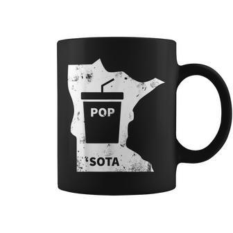 Minnesota Pop And Soda Retro Distressed Coffee Mug - Monsterry DE