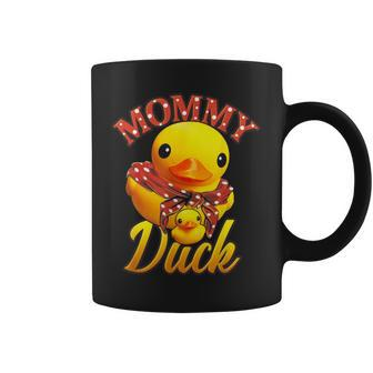Mommy Duck Mama Mother Rubber Duck Mom Coffee Mug - Monsterry AU