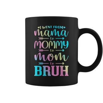 For Mom And Son Bruh Coffee Mug - Seseable