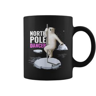 North Pole Dancer Pole Dance Pole Fitness Coffee Mug - Monsterry