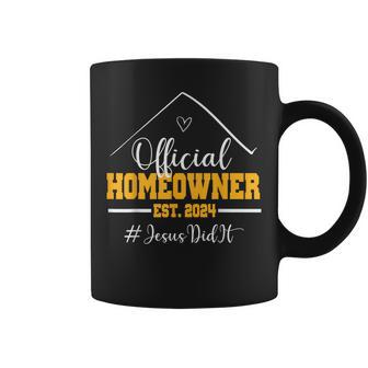 Official Homeowner Proud New Housewarming Party 2024 Coffee Mug - Thegiftio UK